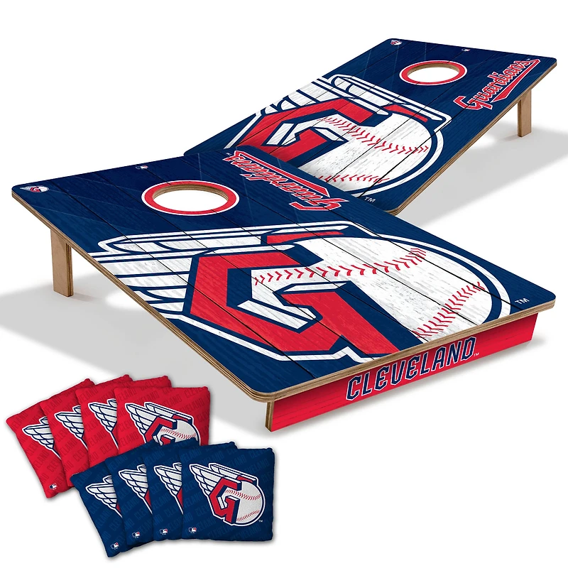 IDNA Cleveland Guardians 2' x 3' Cornhole Game with Bags