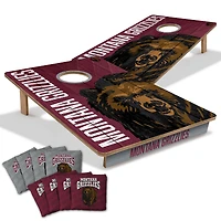 YouTheFan Montana Grizzlies 2' x 3' Cornhole Game with Bags