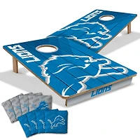 YouTheFan Detroit Lions 2' x 3' Cornhole Game with Bags