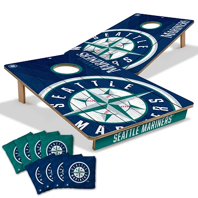 YouTheFan Seattle Mariners 2' x 3' Cornhole Game with Bags