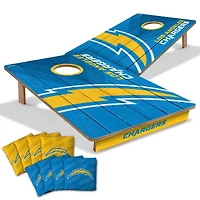 YouTheFan Los Angeles Chargers 2' x 3' Cornhole Game with Bags