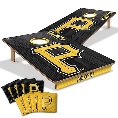 YouTheFan Pittsburgh Pirates 2' x 3' Cornhole Game with Bags