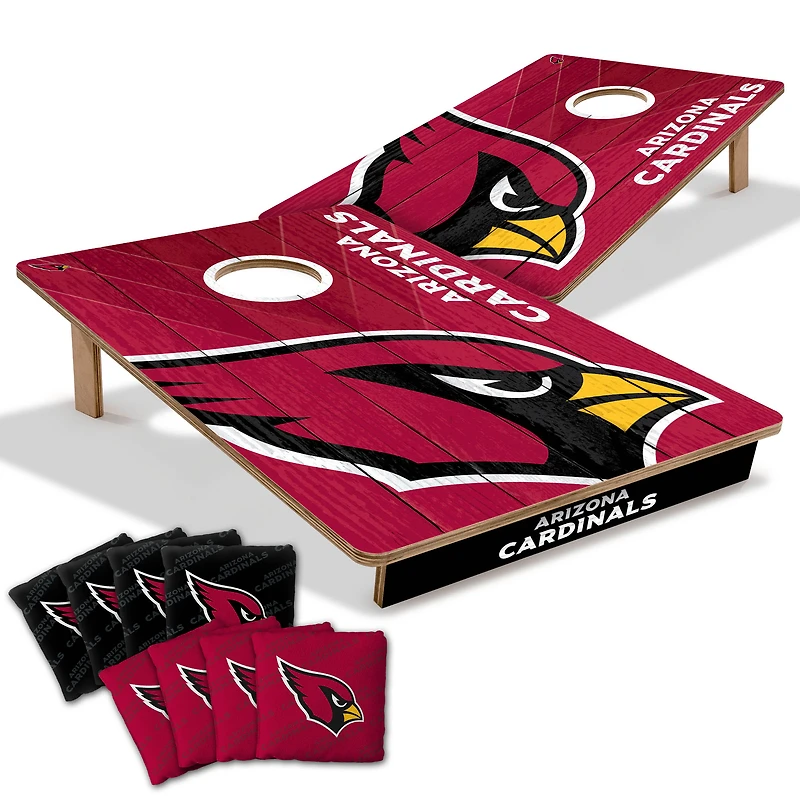 YouTheFan Arizona Cardinals 2' x 3' Cornhole Game with Bags