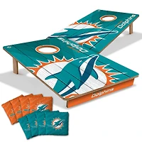 IDNA Miami Dolphins 2' x 3' Cornhole Game with Bags