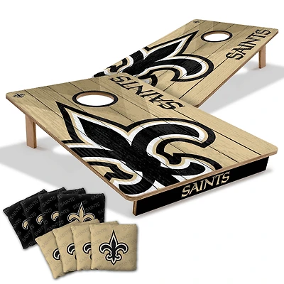 YouTheFan New Orleans Saints 2' x 3' Cornhole Game with Bags