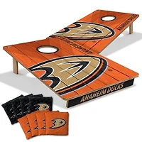 IDNA Anaheim Ducks 2' x 3' Cornhole Game with Bags