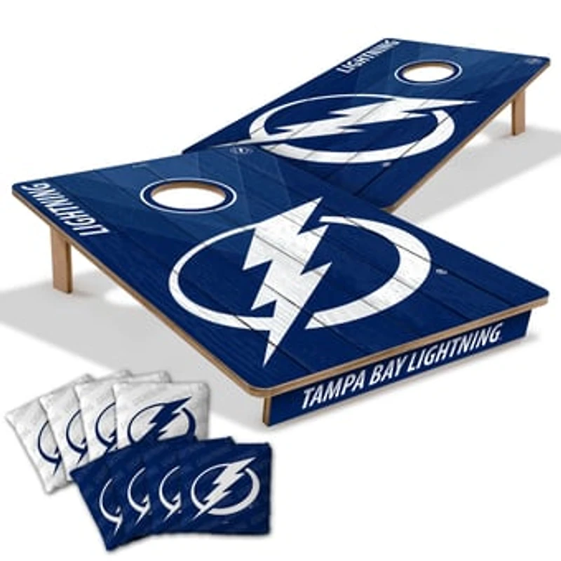 IDNA Tampa Bay Lightning 2' x 3' Cornhole Game with Bags