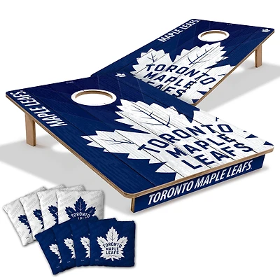 IDNA Toronto Maple Leafs 2' x 3' Cornhole Game with Bags