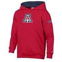 Youth Champion  Red/Navy Arizona Wildcats Volume Fleece Hoodie