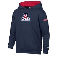 Youth Champion  Navy/Red Arizona Wildcats Volume Fleece Hoodie