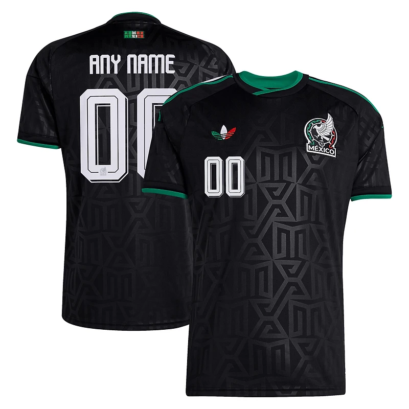 Men's adidas Black Mexico National Team 2026 Replica Custom Jersey