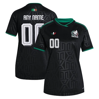 Women's adidas Black Mexico National Team 2026 Third Replica Custom Jersey
