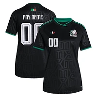 Women's adidas Black Mexico National Team 2026 Third Replica Custom Jersey