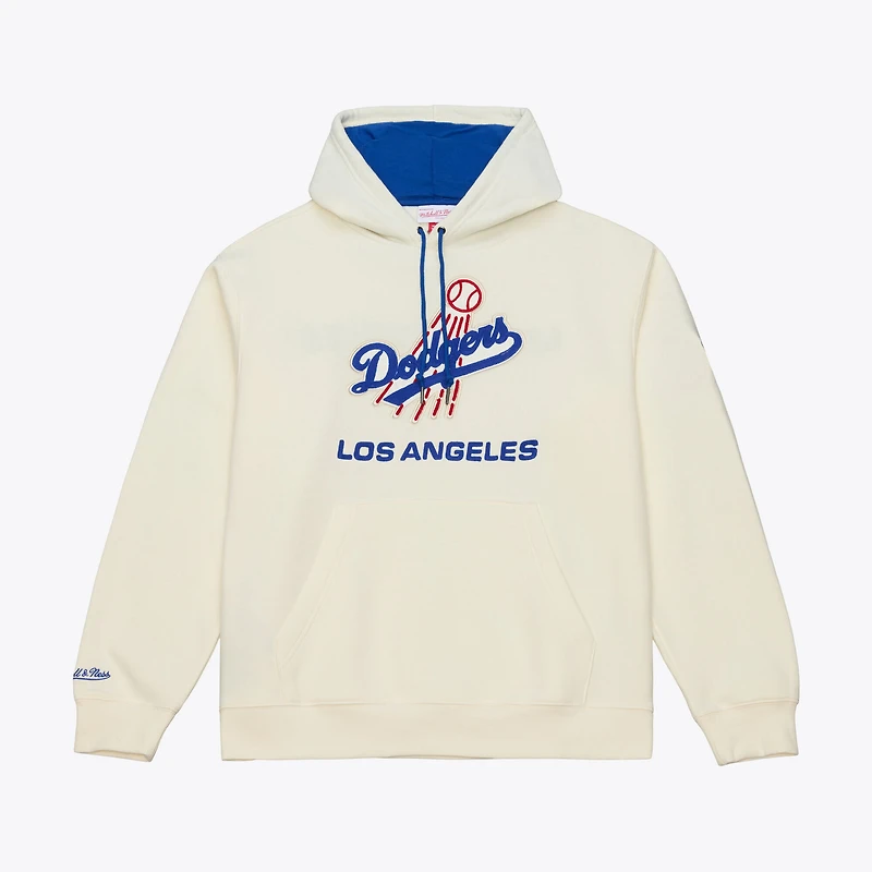 Men's Mitchell & Ness Cream Los Angeles Dodgers