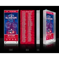 Highland Mint 2026 MLB All-Star Game 3D Ticket Block Art