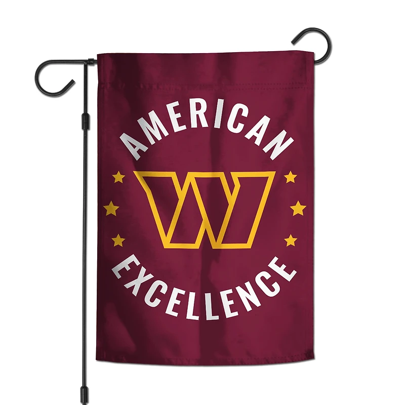 WinCraft Washington Commanders 12" x 18" Double-Sided America 250 Garden Flag
