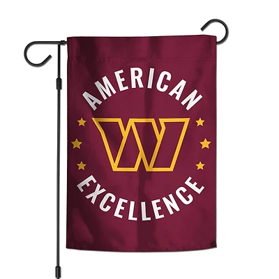 WinCraft Washington Commanders 12" x 18" Double-Sided America 250 Garden Flag