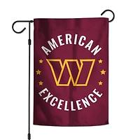 WinCraft Washington Commanders 12" x 18" Double-Sided America 250 Garden Flag