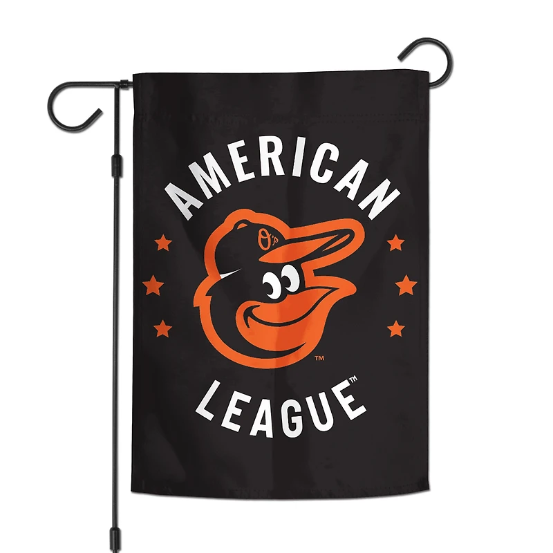 WinCraft Baltimore Orioles 12" x 18" Double-Sided America 250 Garden Flag