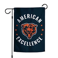 WinCraft Chicago Bears 12" x 18" Double-Sided America 250 Garden Flag