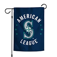 WinCraft Seattle Mariners 12" x 18" Double-Sided America 250 Garden Flag
