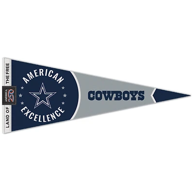 WinCraft Dallas Cowboys 12" x 30" America 250 Premium Pennant