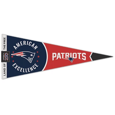 WinCraft New England Patriots 12" x 30" America 250 Premium Pennant