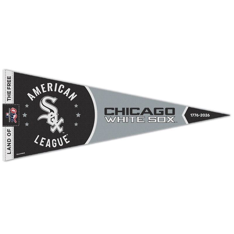 WinCraft Chicago White Sox 12" x 30" America 250 Premium Pennant