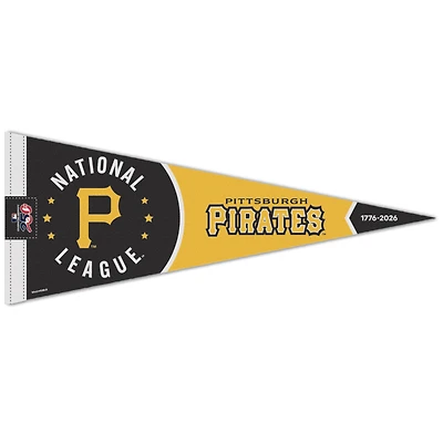 WinCraft Pittsburgh Pirates 12" x 30" America 250 Premium Pennant