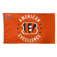 WinCraft Cincinnati Bengals 3' x 5' One-Sided America 250 Deluxe Flag