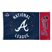 WinCraft Atlanta Braves 3' x 5' One-Sided America 250 Deluxe Flag