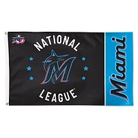 WinCraft Miami Marlins 3' x 5' One-Sided America 250 Deluxe Flag
