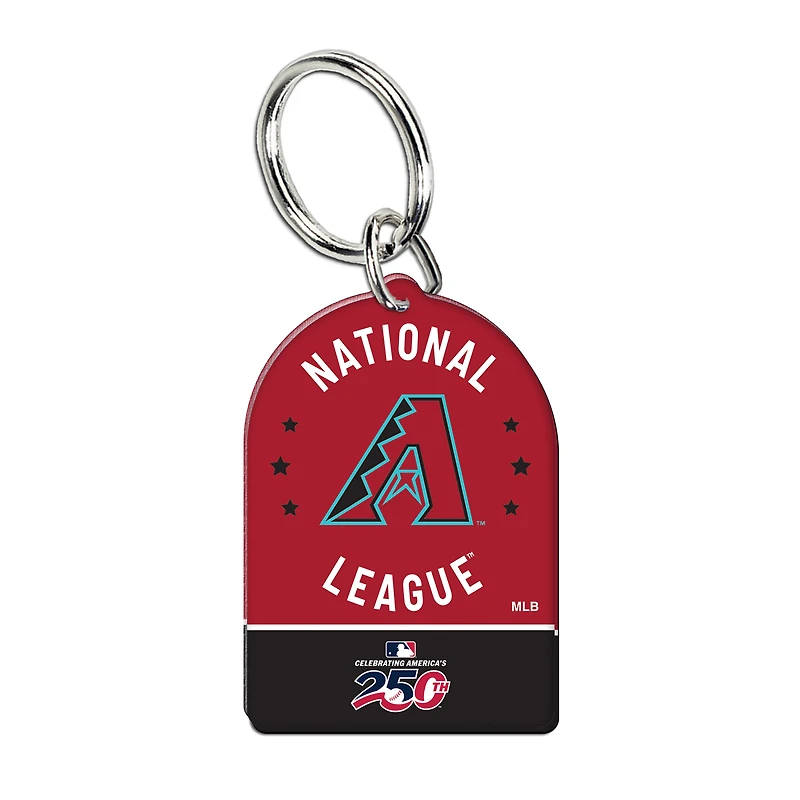 WinCraft Arizona Diamondbacks America 250 Premium Acrylic Key Ring