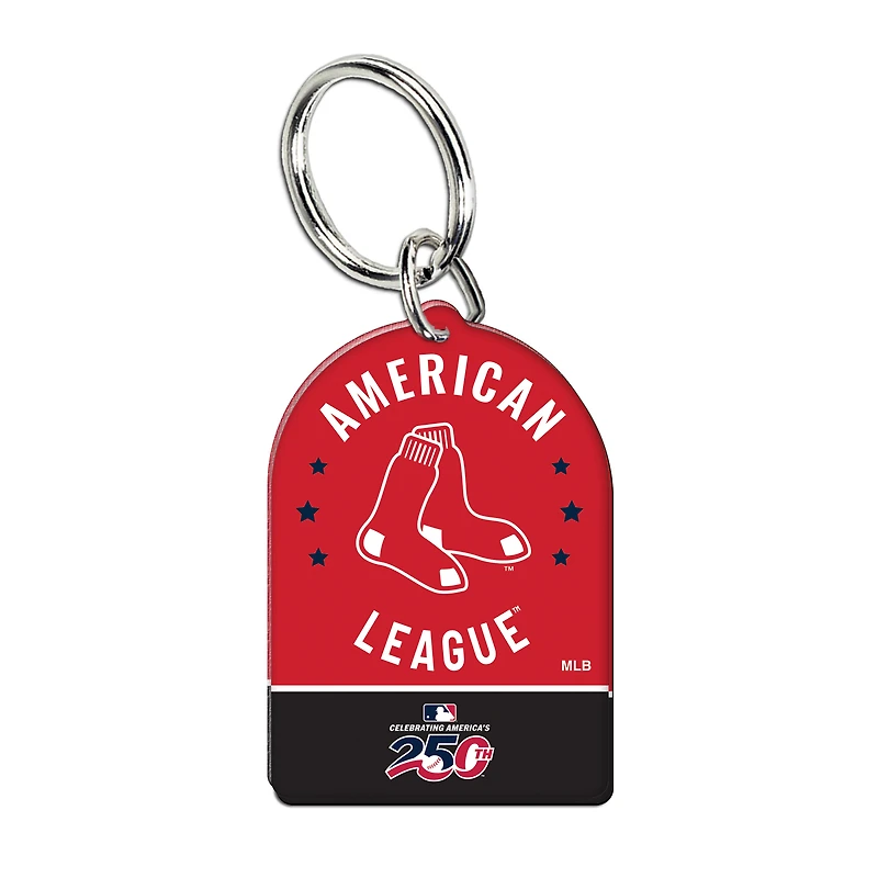WinCraft Boston Red Sox America 250 Premium Acrylic Key Ring