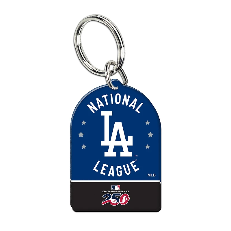 WinCraft Los Angeles Dodgers America 250 Premium Acrylic Key Ring