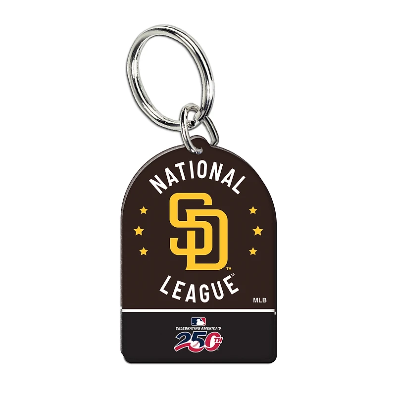 WinCraft San Diego Padres America 250 Premium Acrylic Key Ring