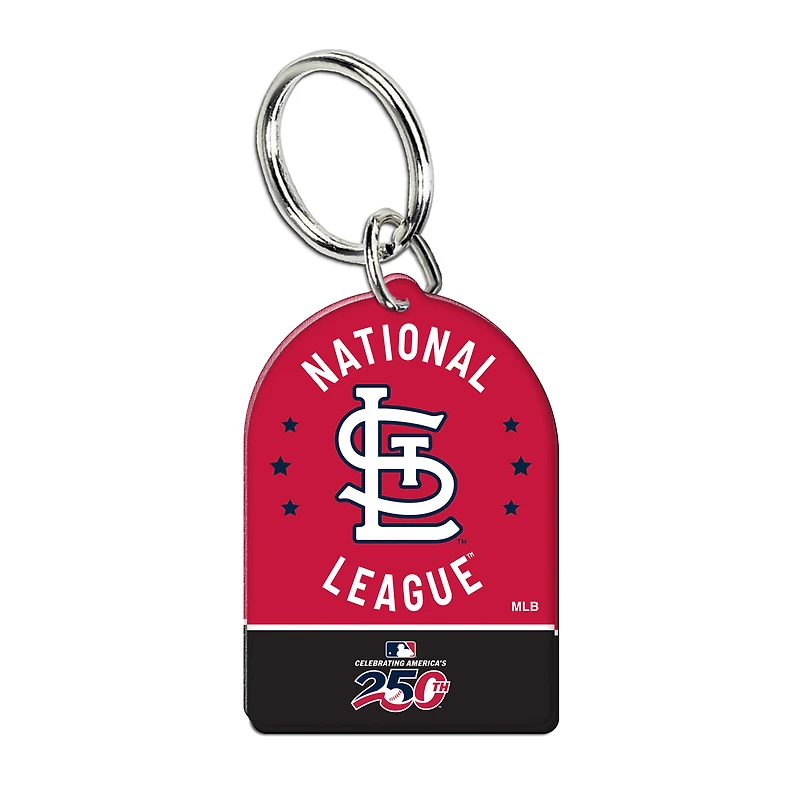 WinCraft St. Louis Cardinals America 250 Premium Acrylic Key Ring