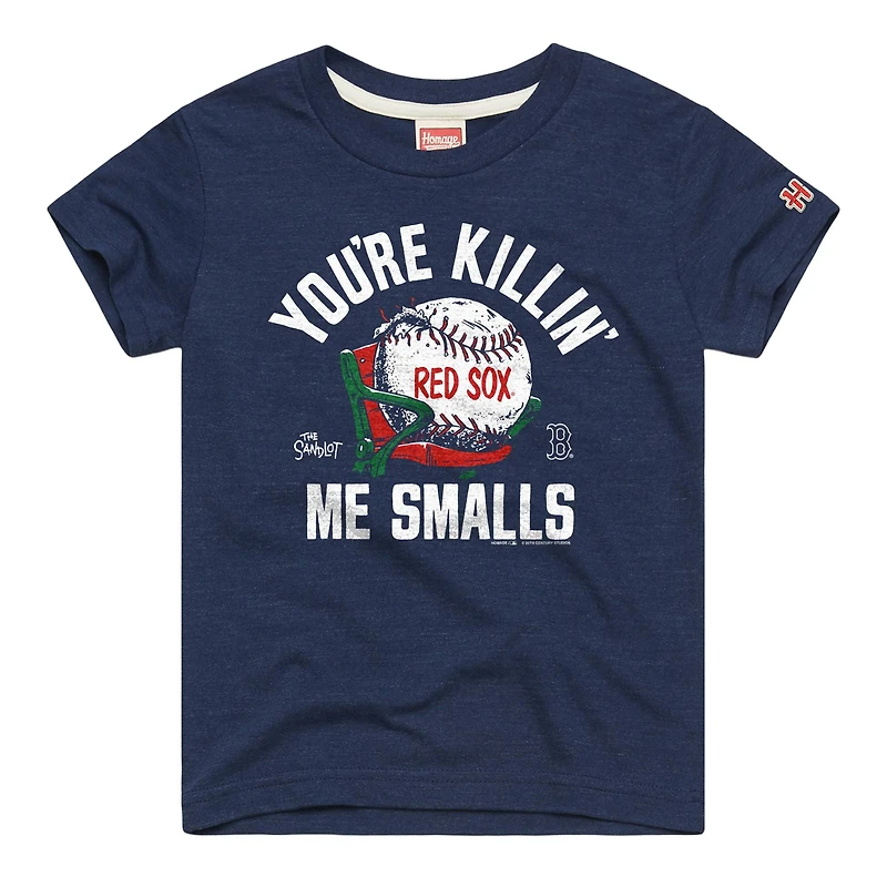 Youth Homage Navy Boston Red Sox x The Sandlot Tri-Blend T-Shirt