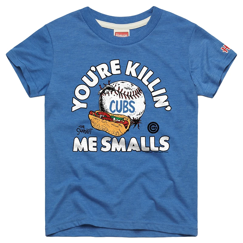 Youth Homage Royal Chicago Cubs x The Sandlot Tri-Blend T-Shirt