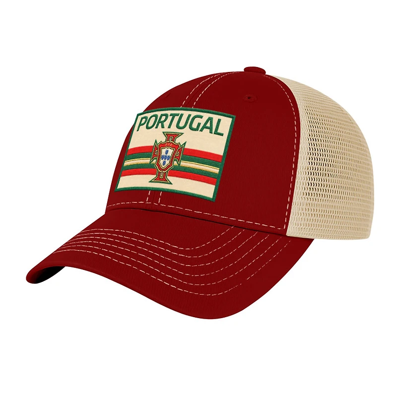 Men's 1863FC Cardinal Portugal National Team Wordmark Patch Off Road Adjustable Hat