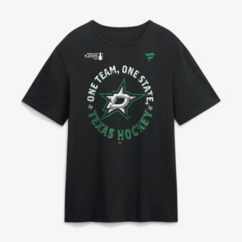 Men's Black Dallas Stars 2026 Stanley Cup Playoffs Slogan T-Shirt