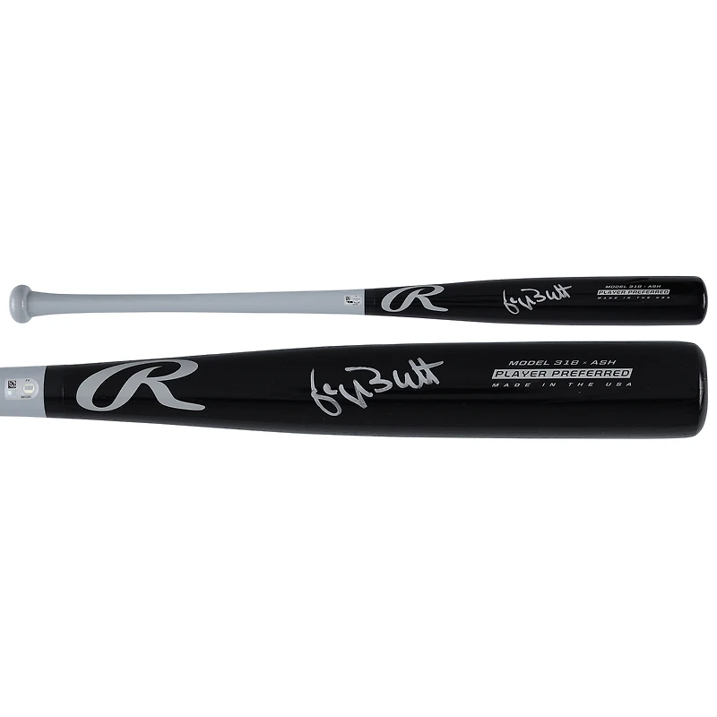 George Brett Kansas City Royals Autographed Black Rawlings Player Preferred Bat