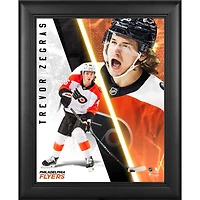 Trevor Zegras Philadelphia Flyers Framed 13" x 16" Radiance Collage