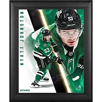 Wyatt Johnston Dallas Stars Framed 13" x 16" Radiance Collage