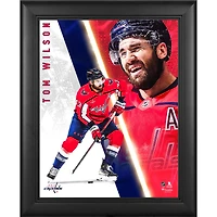 Tom Wilson Washington Capitals Framed 13" x 16" Radiance Collage