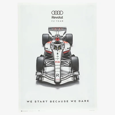 Audi 17" x 26" R26 Poster