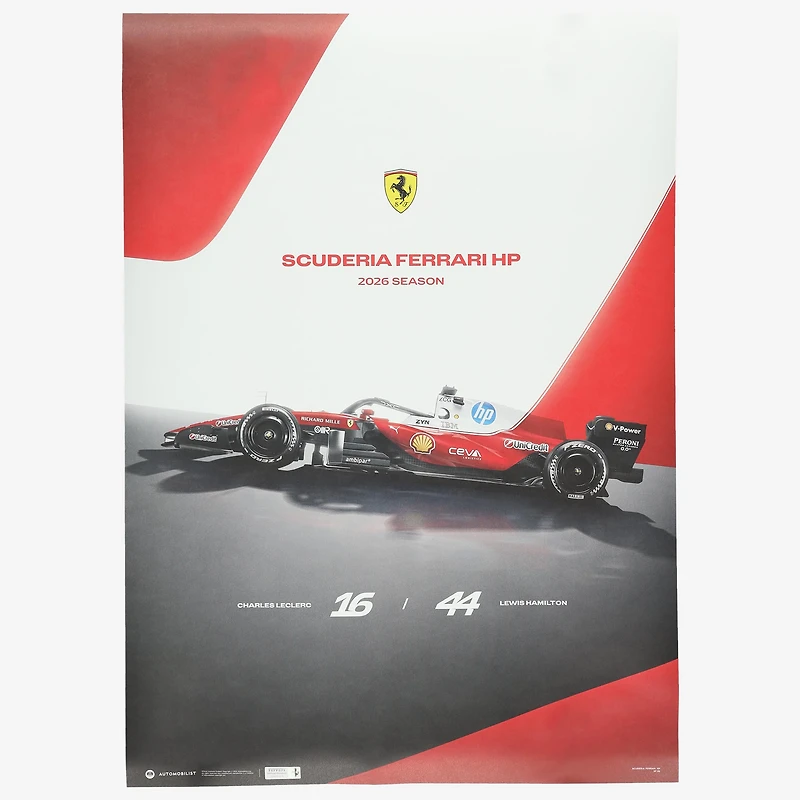 Scuderia Ferrari 17" x 26" SF-26 Poster