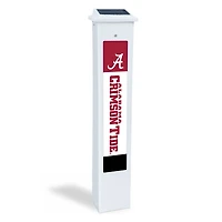 Alabama Crimson Tide 25" Solar Light Glow Post