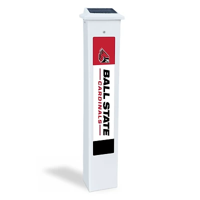 Ball State Cardinals 25" Solar Light Glow Post