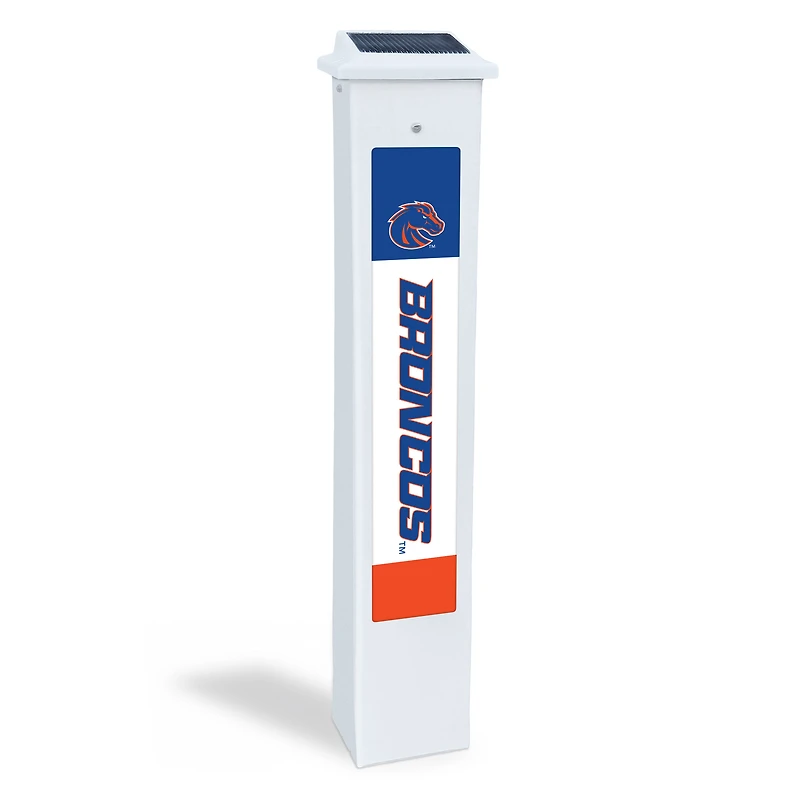 Boise State Broncos 25" Solar Light Glow Post